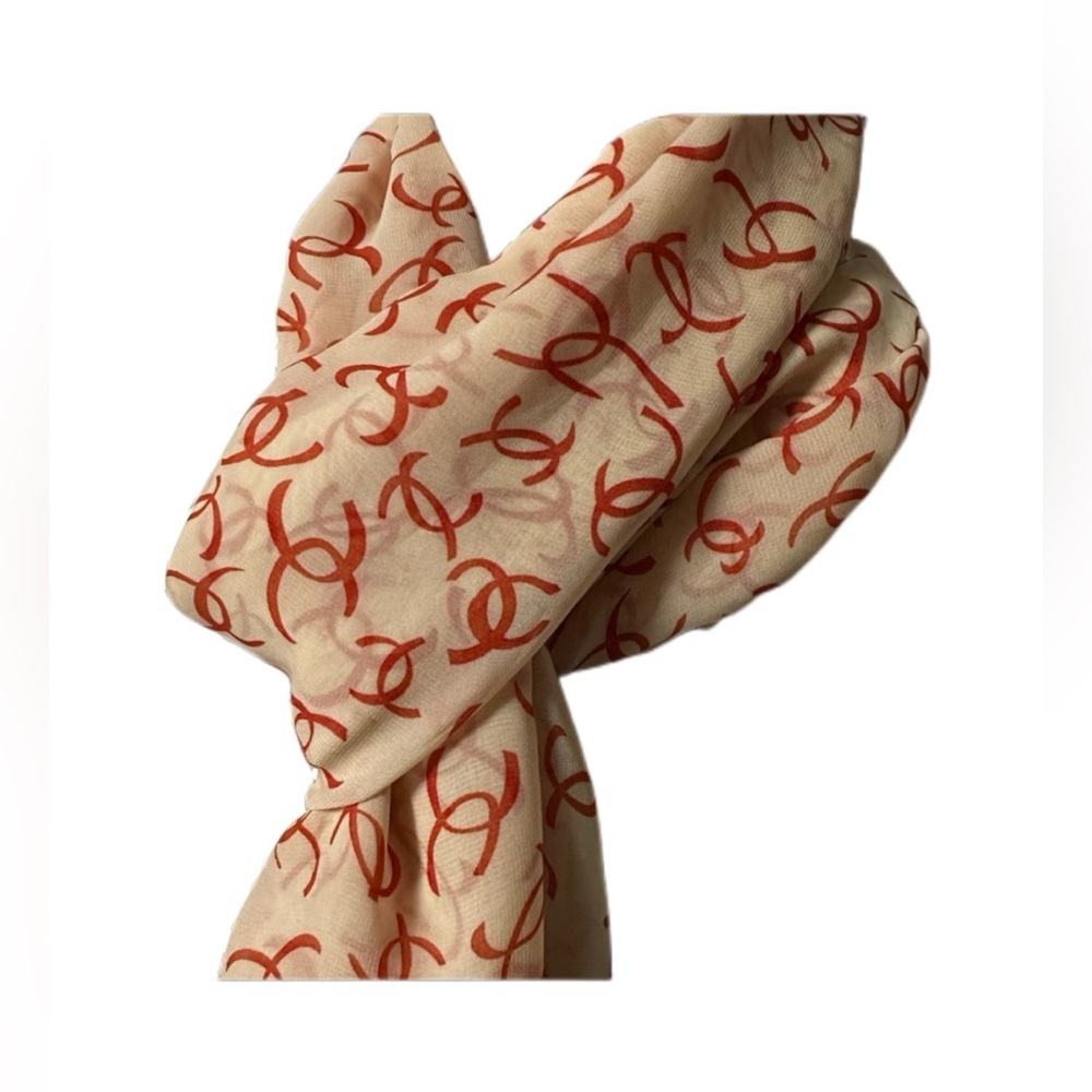 Silk Women's Scarf CC Style